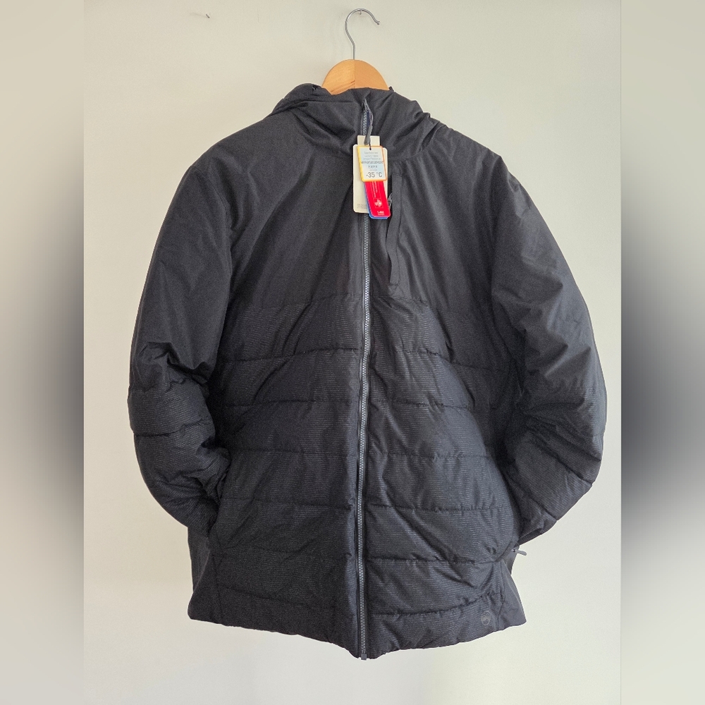 Men's Classic Black Puffer Jacket